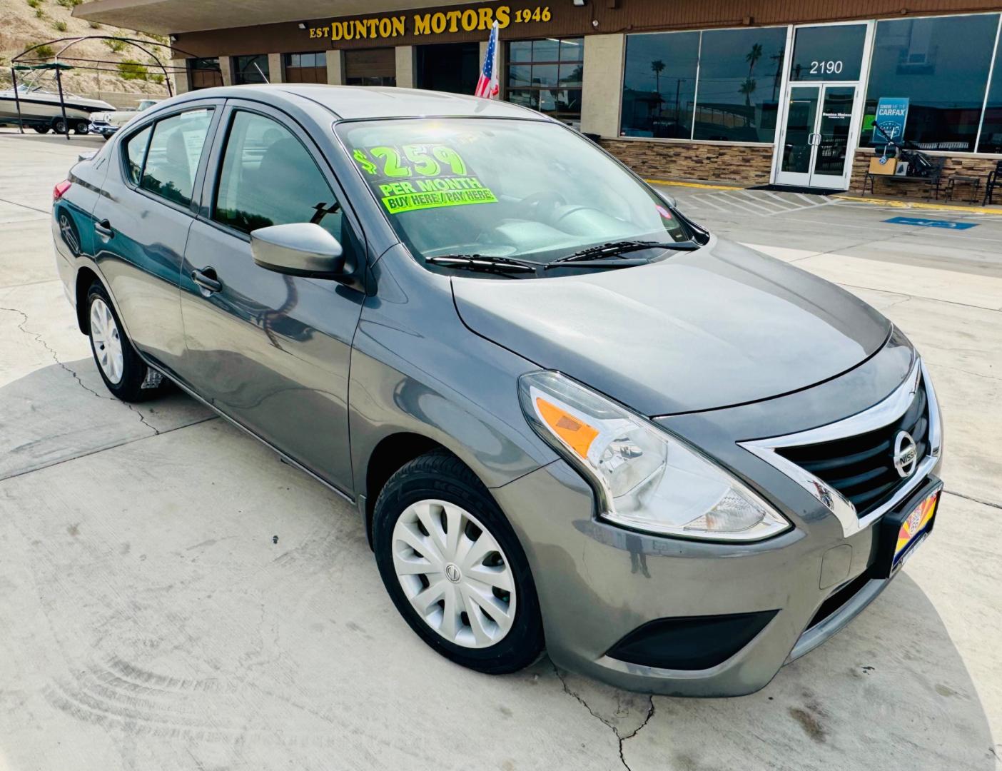 2017 Nissan Versa (3N1CN7AP5HL) , located at 2190 Hwy 95, Bullhead City, AZ, 86442, (928) 704-0060, 0.000000, 0.000000 - 2017 Nissan Versa s plus . Only 69k miles . 1 owner clean CARFAX . Financing available - Photo#0